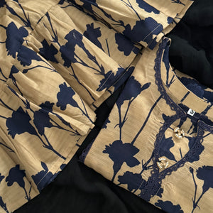 Printed Gharara Set - SUMMMER 2025