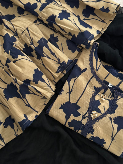 Printed Gharara Set - SUMMMER 2025