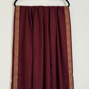 Maroon Pashmina Shawl