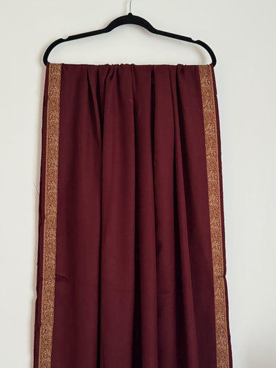 Maroon Pashmina Shawl